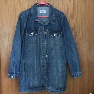 -New look- longline denim jacket